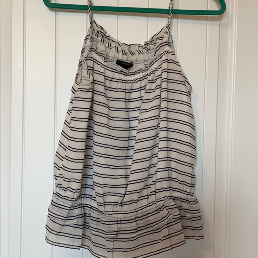 Banana Republic peplum top